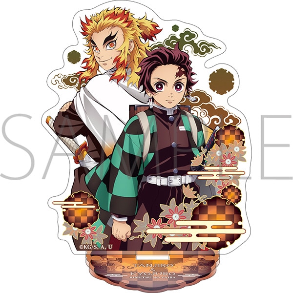 再販分】鬼滅の刃 アクリルスタンド 炭治郎＆杏寿郎: アクリルスタンド