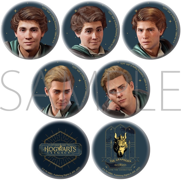 Hogwarts Legacy 缶バッジコレクション（全8種）: バッジ｜ムービック
