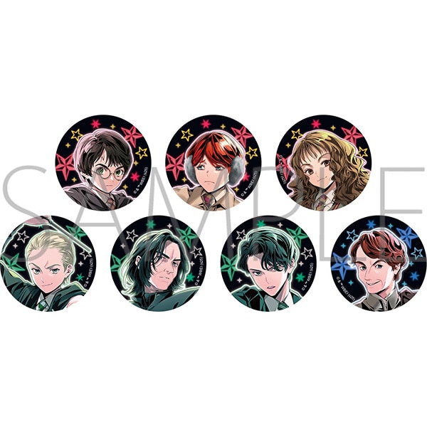 ハリー・ポッター 缶バッジコレクション（全7種）: バッジ｜ムービック