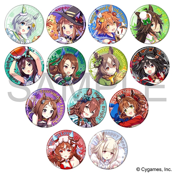 ウマ娘 プリティーダービー キャラバッジコレクション／B 熱血