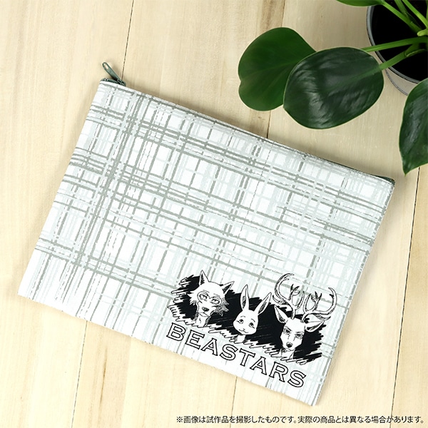 BEASTARS ペンポーチ モノクロ柄