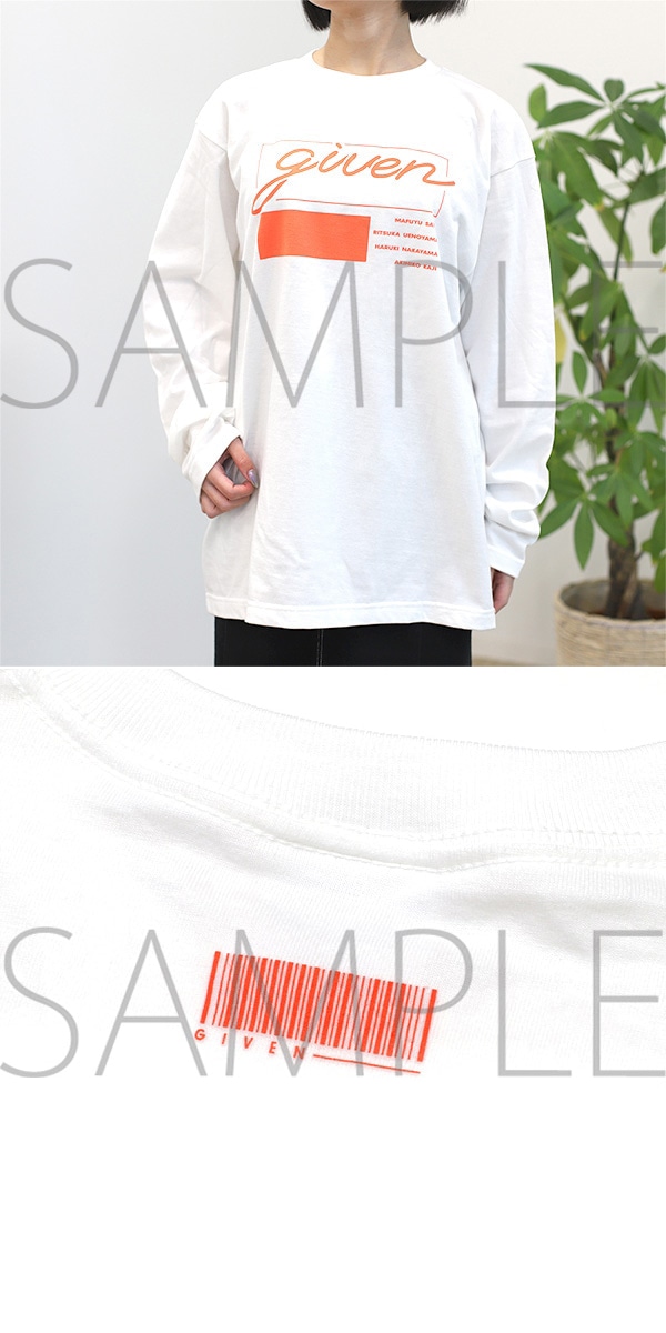 ロングTシャツ／ギヴン