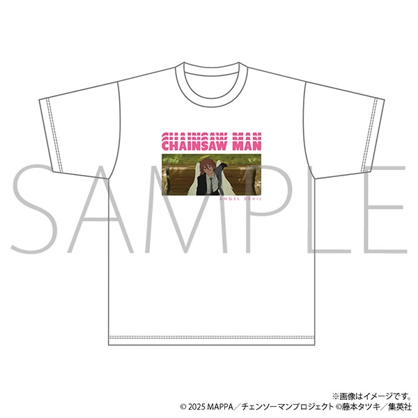 チェンソーマン 天使の悪魔 Tシャツ Lサイズ 劇場版『チェンソーマン レゼ篇』 Tシャツ／天使の悪魔: ファッション