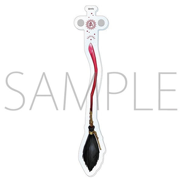 魔法使いの約束 箒風缶バッジ用スティック／シャイロック