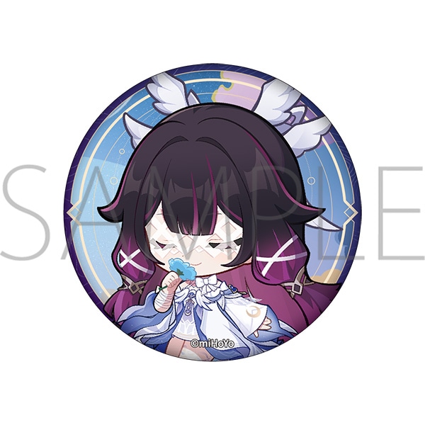 蓄光缶バッジ　コロンビーナ　原神「月の在処へ」事後通販