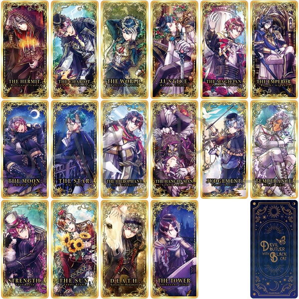 悪魔執事と黒い猫 タロット風カードコレクション: カード関連商品