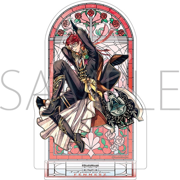 フェネス・オズワルド 3周年 50点 悪魔執事と黒い猫 アクリルスタンド／3rd Anniversary フェネス