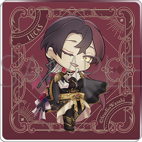 悪魔執事と黒い猫 アクリルバッジ／3rd Anniversary ルカス: バッジ