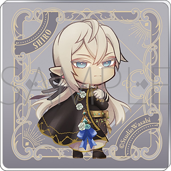 悪魔執事と黒い猫 アクリルバッジ／3rd Anniversary シロ: バッジ