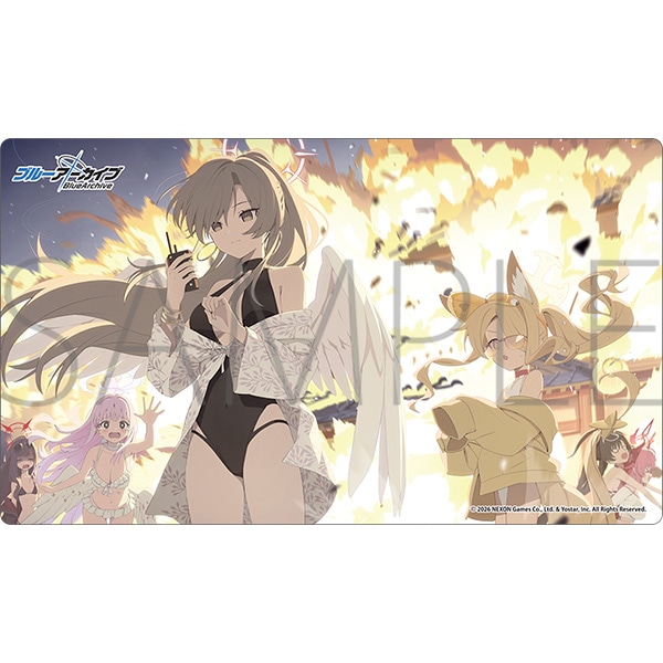 ブルーアーカイブ マルチプレイマット／夏空のやくそく: カード関連