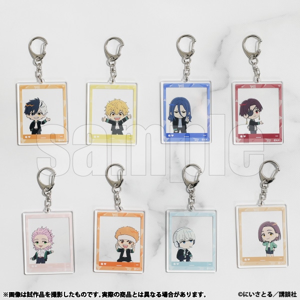 アクリルキーホルダーコレクション　ミニキャラA