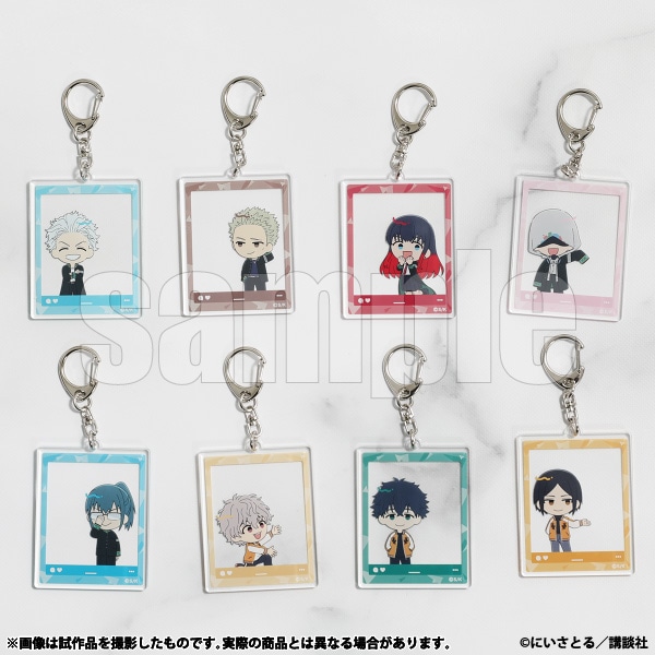 アクリルキーホルダーコレクション　ミニキャラB