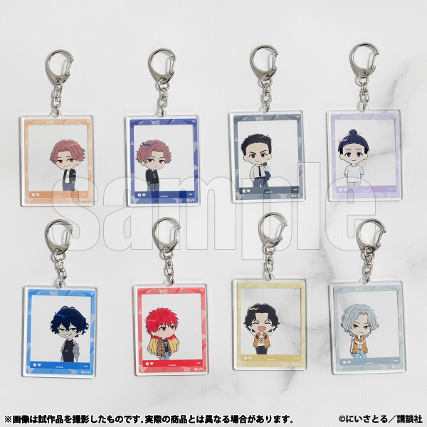 アクリルキーホルダーコレクション　ミニキャラC