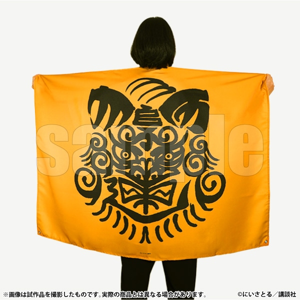 旗タペストリー　獅子頭連