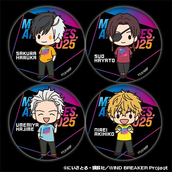 WIND BREAKER�@�ʃo�b�W�Z�b�g