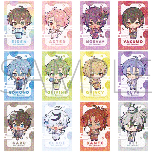 NU: カーニバル きらきらカードコレクション／クリアver.: カード関連