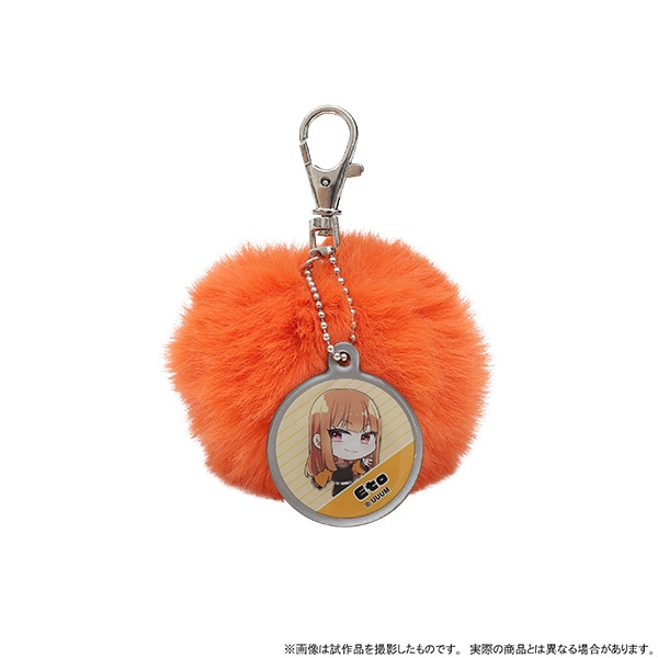カラフルピーチ ポンポンキーホルダー えと: キーホルダー｜ムービック