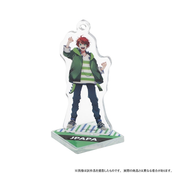 カラフルピーチ アクリルスタンドキーホルダー じゃぱぱ: キーホルダー