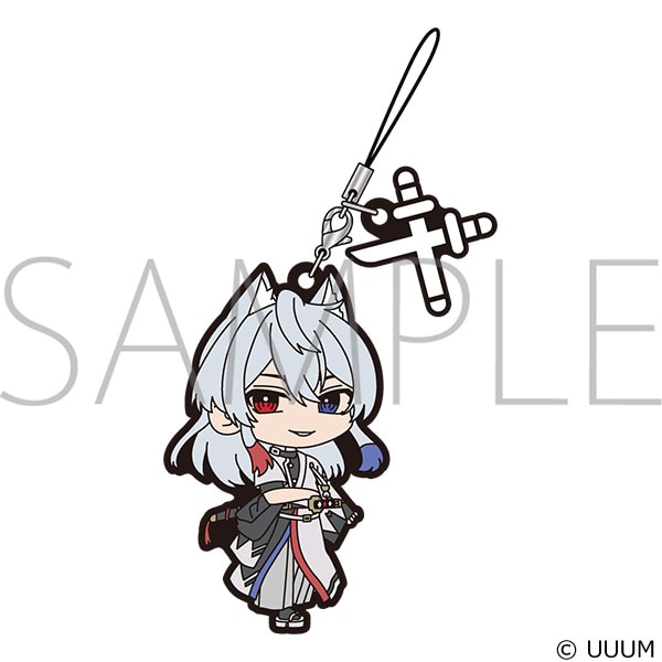 カラフルピーチ ラバーストラップ／どぬく: キーホルダー｜ムービック
