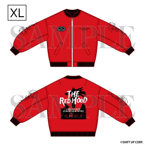 XL】MA-1ジャケット【RED HOODS】NIKKE 2nd Exhibition: ファッション