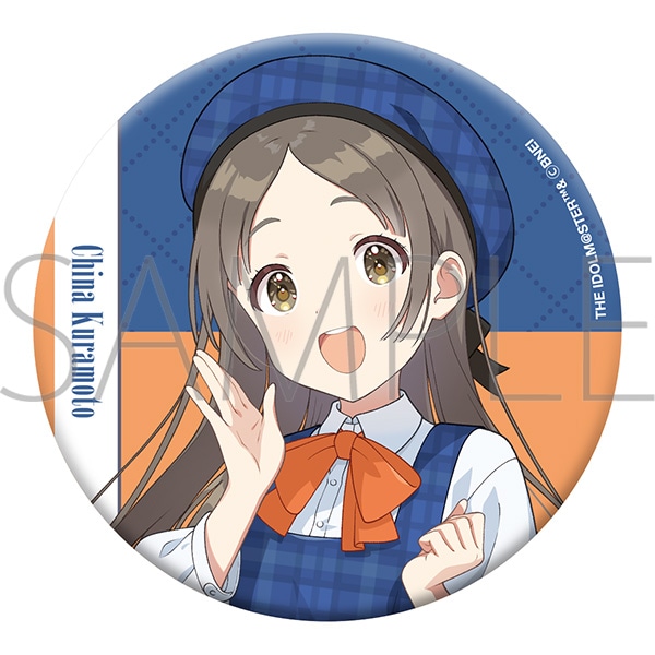 学園アイドルマスター よみうりランド 缶バッジ　10点セット　倉本千奈 学園アイドルマスター グリッター缶バッジ／倉本 千奈: バッジ
