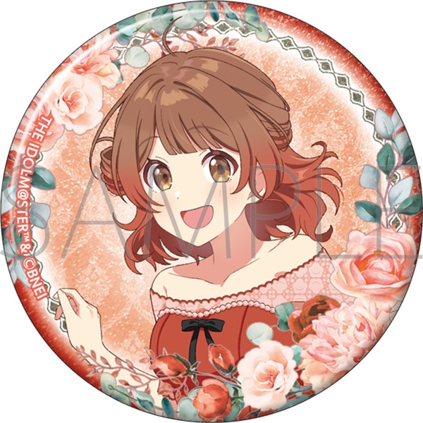 学園アイドルマスター グリッター缶バッジ／花海佑芽: バッジ
