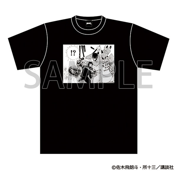 名場面原画Tシャツ　ヒロシ&キヨシ XL