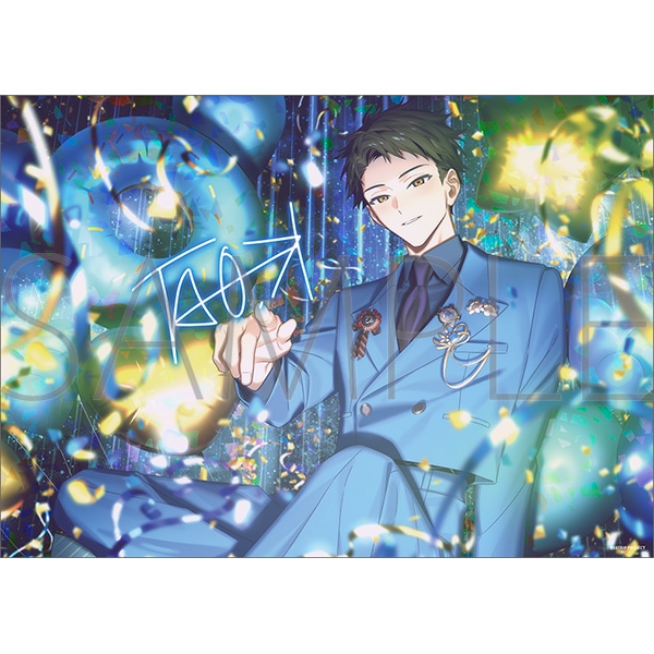 18TRIP タワレコカフェ 木ノ内太緒 再販分】18TRIP クリアポスター／Best Wishes Snap 木ノ内 太緒