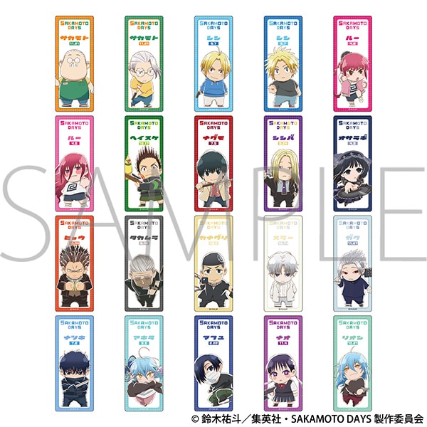 TVアニメ『SAKAMOTO DAYS』 クリアしおりコレクション