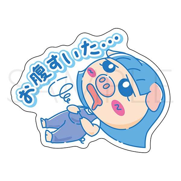 ろこまこあこ ステッカー／あこによく似たブタさん: ステッカー