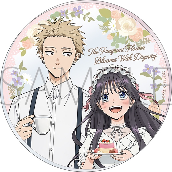 薫る花は凛と咲く アクリルコースター: キッチン／食品｜ムービック