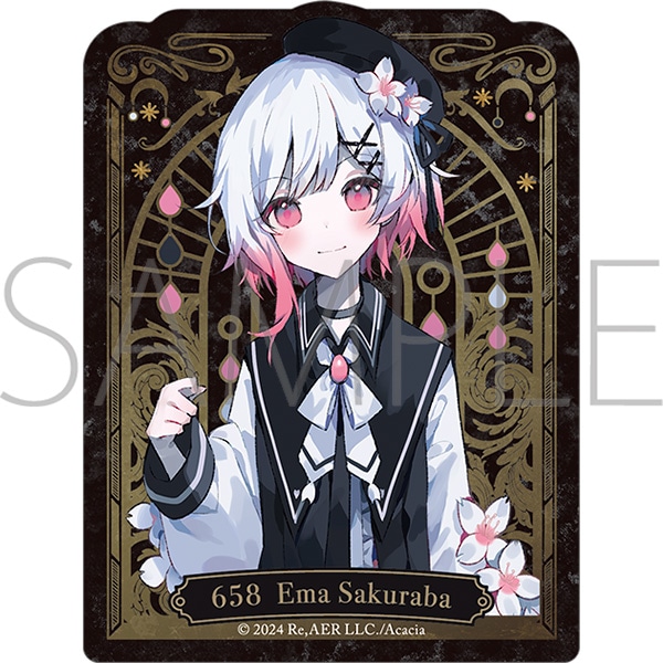 魔法少女ノ魔女裁判 ステッカー／桜羽エマ: ステッカー｜ムービック