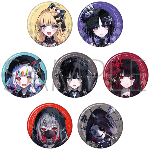 再販分】魔法少女ノ魔女裁判 キャラバッジコレクション／B: バッジ