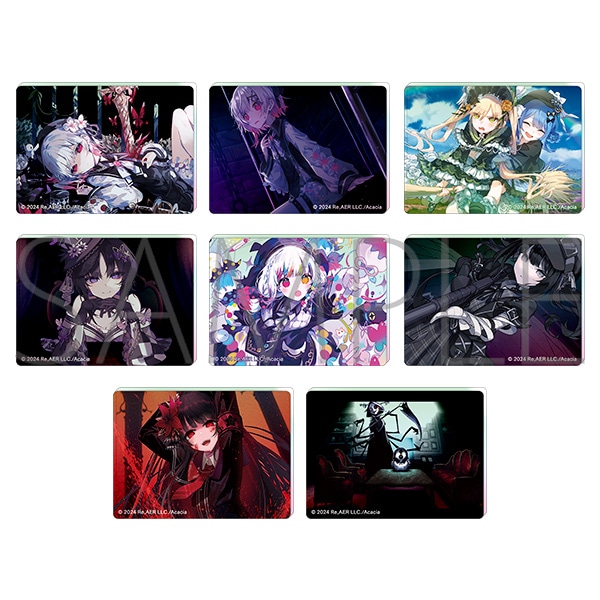魔法少女ノ魔女裁判　ノーブルアート　全8種 再販分】魔法少女ノ魔女裁判 ノーブルアートコレクション: イラスト