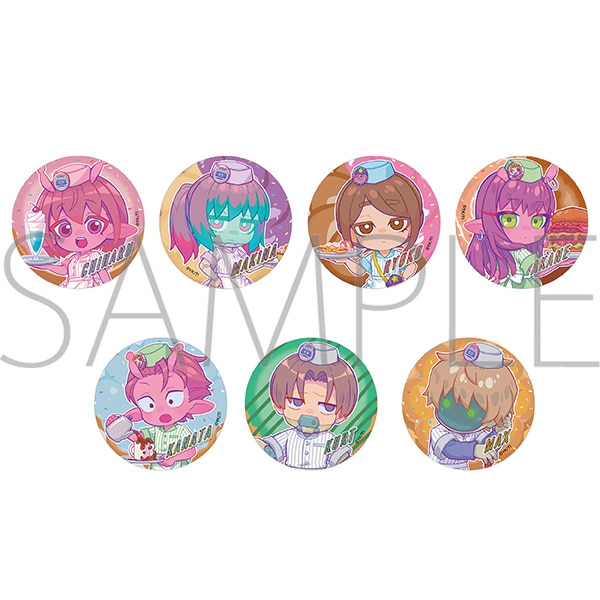 銀河特急 ミルキー☆サブウェイ キャラバッジコレクション: バッジ