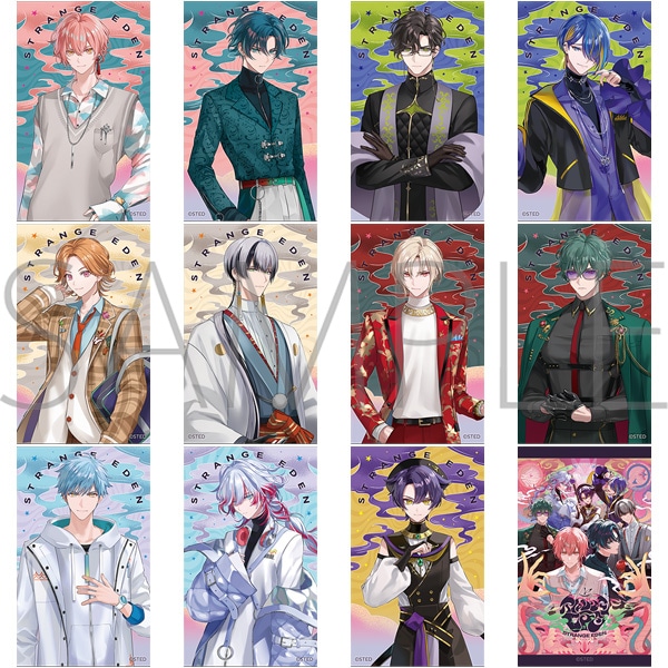 STRANGE EDEN トレーディングクリアカード: カード関連商品