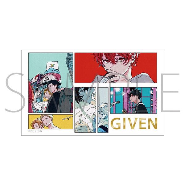 箔押しステッカーA／ギヴン展