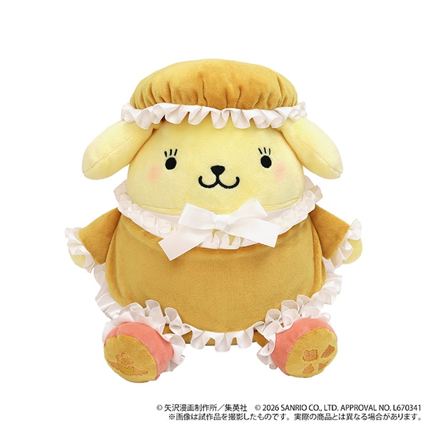 ぬいぐるみ　ポムポムプリン