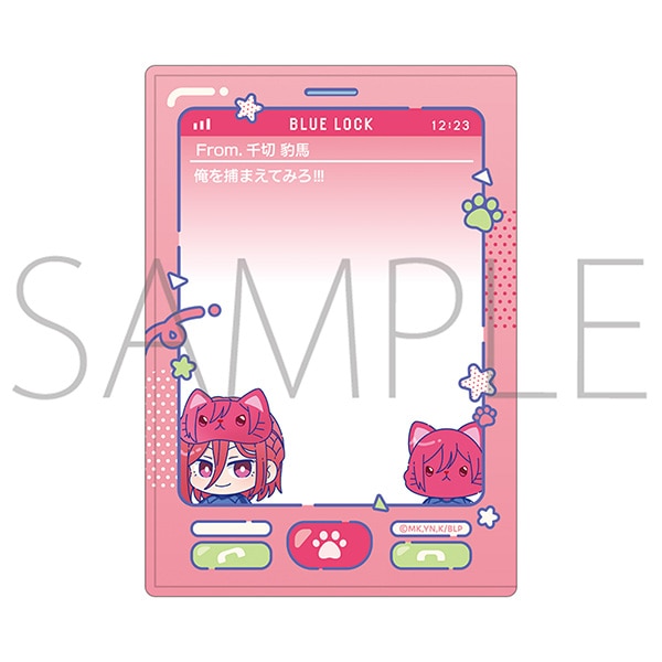 ブルーロック2期 withCAT illustration Ver. 硬質カードケース／千切