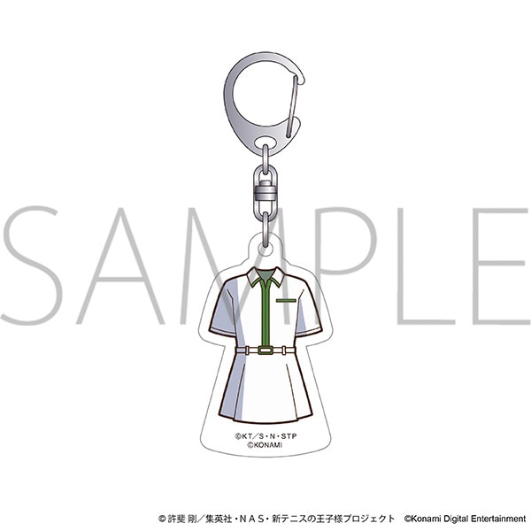 【受注生産商品】制服アクリルチャーム／山吹中学校　学園祭の王子様・ドキドキサバイバル