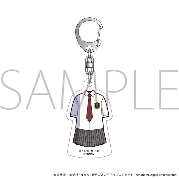 【受注生産商品】制服アクリルチャーム／氷帝学園中等部　学園祭の王子様・ドキドキサバイバル