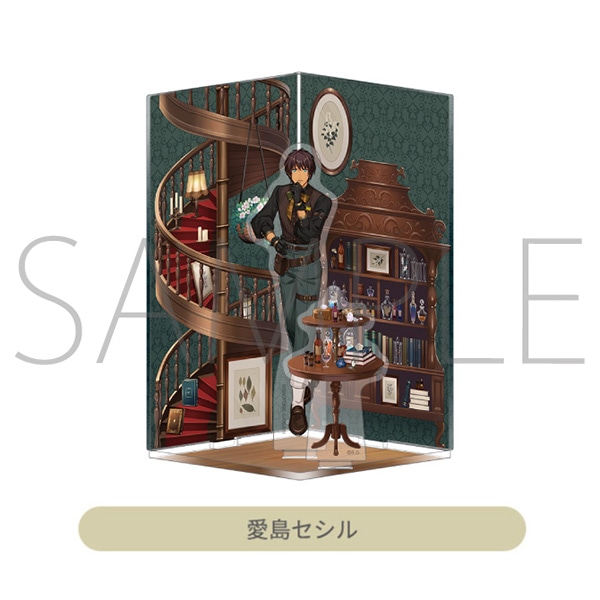 アクリルジオラマ　愛島セシル Mystical Curiosities Ver.