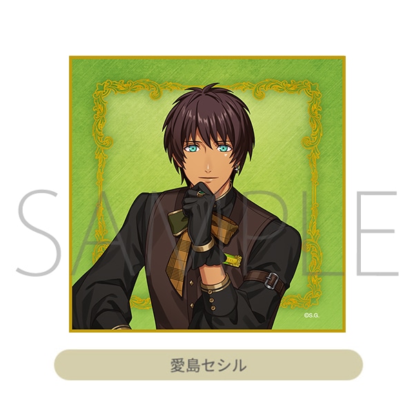 ビジュアルミニタオル　愛島セシル Mystical Curiosities Ver.