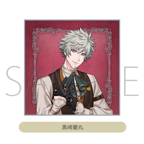 ビジュアルミニタオル　黒崎蘭丸 Mystical Curiosities Ver.