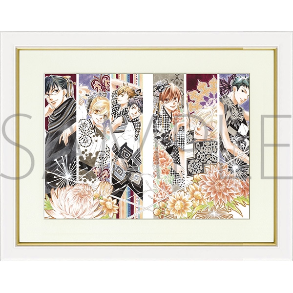 LaLa　原画展　複製原画　桜蘭高校ホスト部 東京会場受注】サイン入り複製原画／「桜蘭高校ホスト部」 白泉社 LaLa