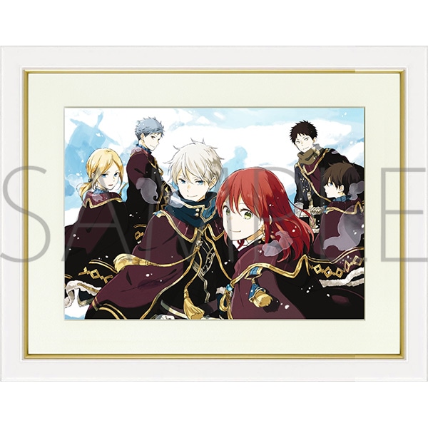 LaLa 原画展　複製原画　赤髪の白雪姫 東京会場受注】サイン入り複製原画／「赤髪の白雪姫」 白泉社 LaLa原画