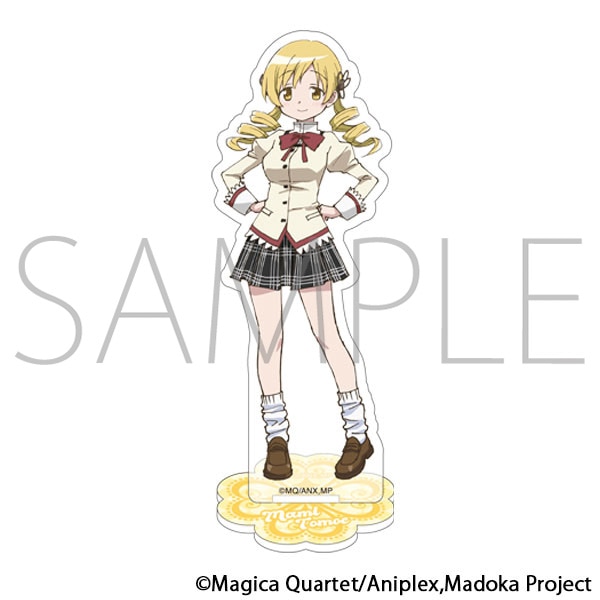 魔法少女まどか☆マギカ　LAWSONイースター　アクリルスタンド　巴マミ 魔法少女まどか☆マギカ ふちからすたんど（アクリルスタンド）／巴