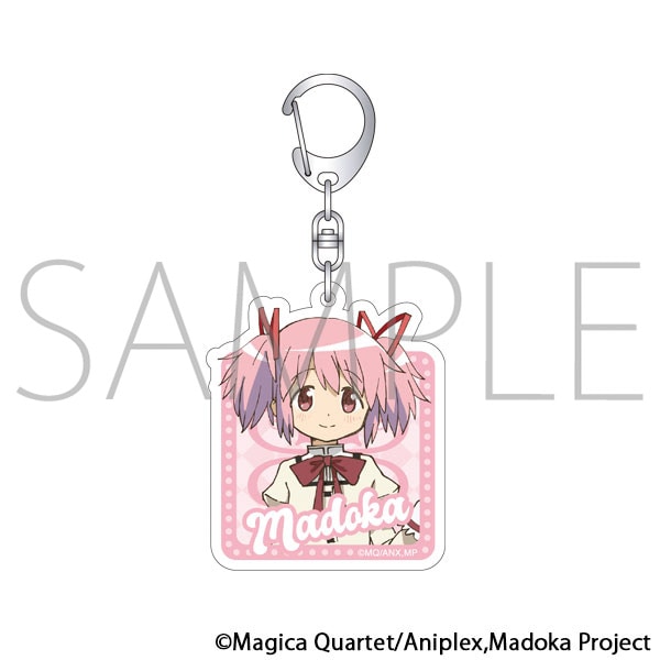 魔法少女まどか☆マギカ ラメアクリルキーホルダー／鹿目まどか