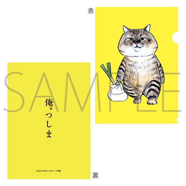 俺、つしま クリアファイル ネギ持ったつーさん