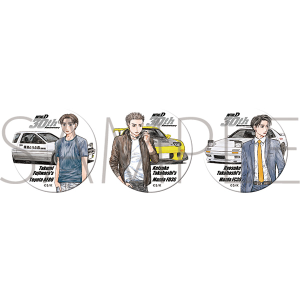 頭文字Ｄ　缶バッジセット